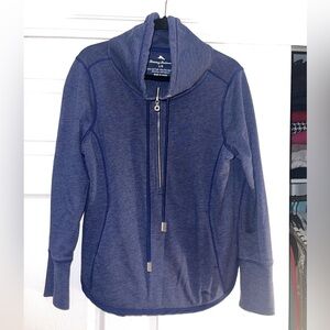 Tommy Bahama Women’s Half Zip Blue Sweatshirt